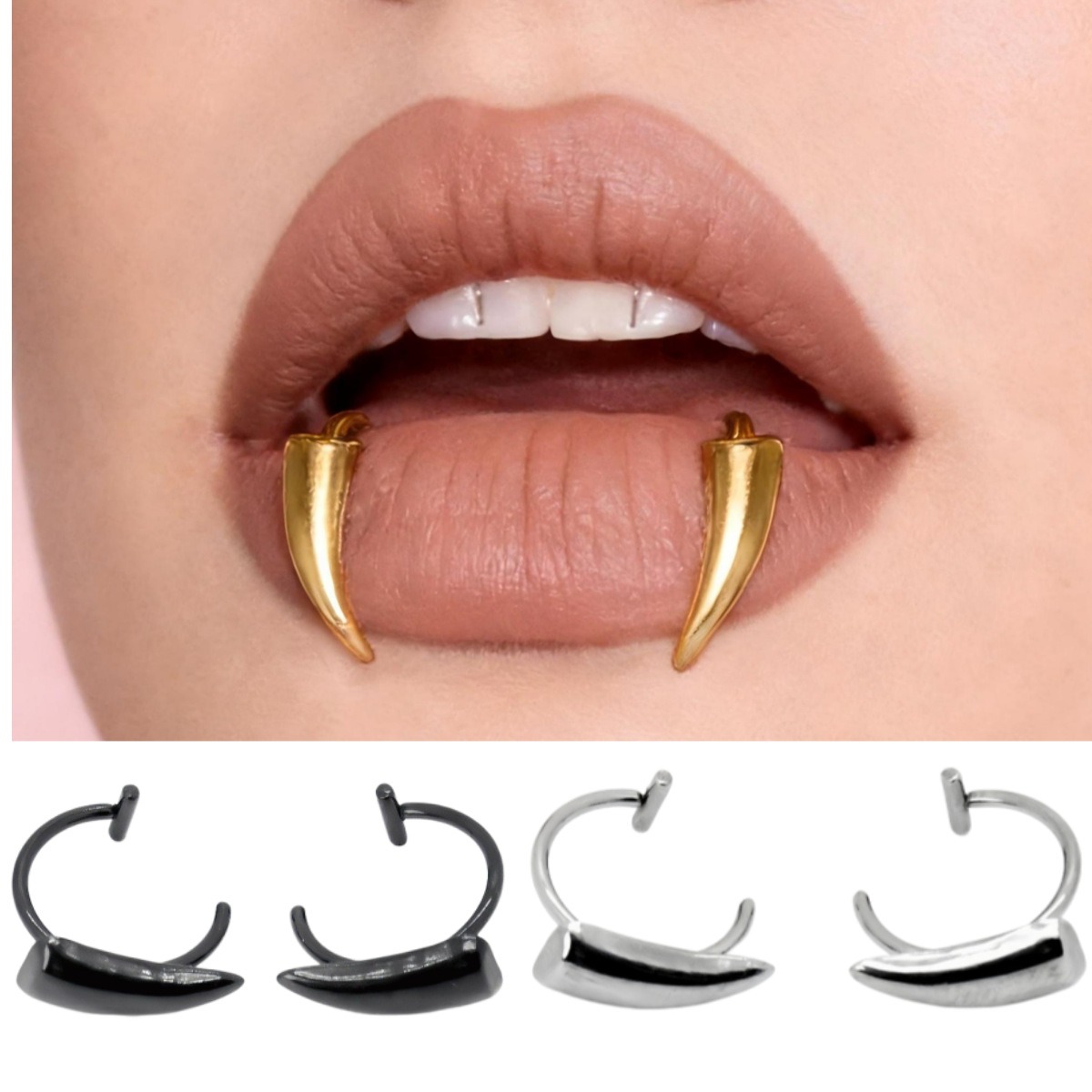 Body Jewelry Men - Non Piercing Decoration Stainless Steel Gothic