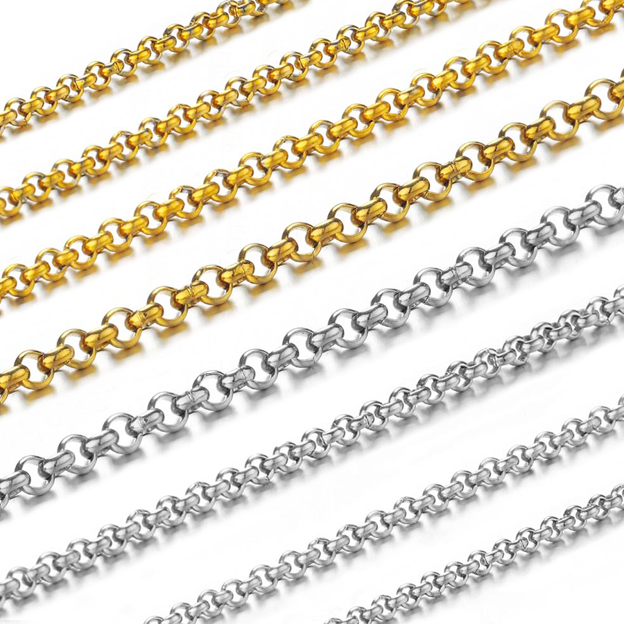 Body Jewelry Underwear - 1 Meter 2-4mm Stainless Steel O-shaped