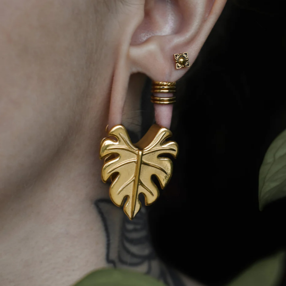 Vanku 2PCS Leaves Open Saddle  - огляд і ціна Body Jewelry Hangers