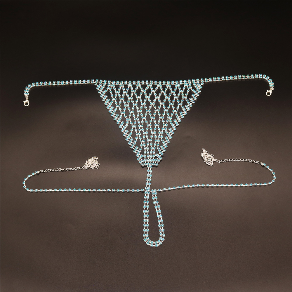 Boho Rhinestone Grid Chest Cha - огляд і ціна Body Jewelry Harness