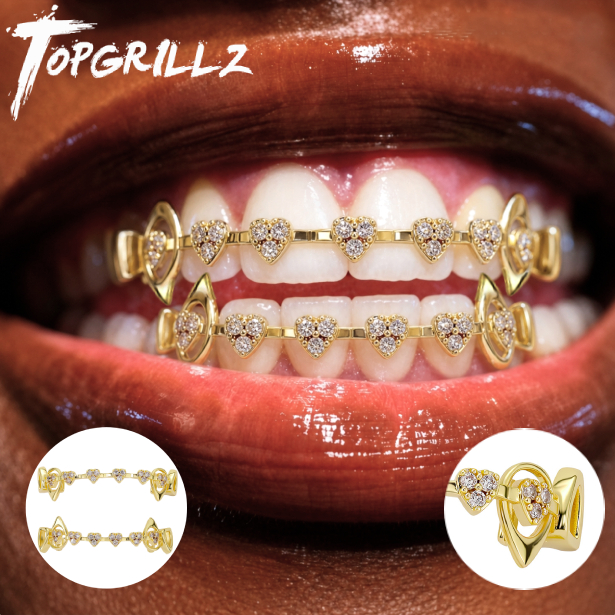 TOPGRILLZ  Hollow Heart Fang G - огляд і ціна Body Jewelry Men
