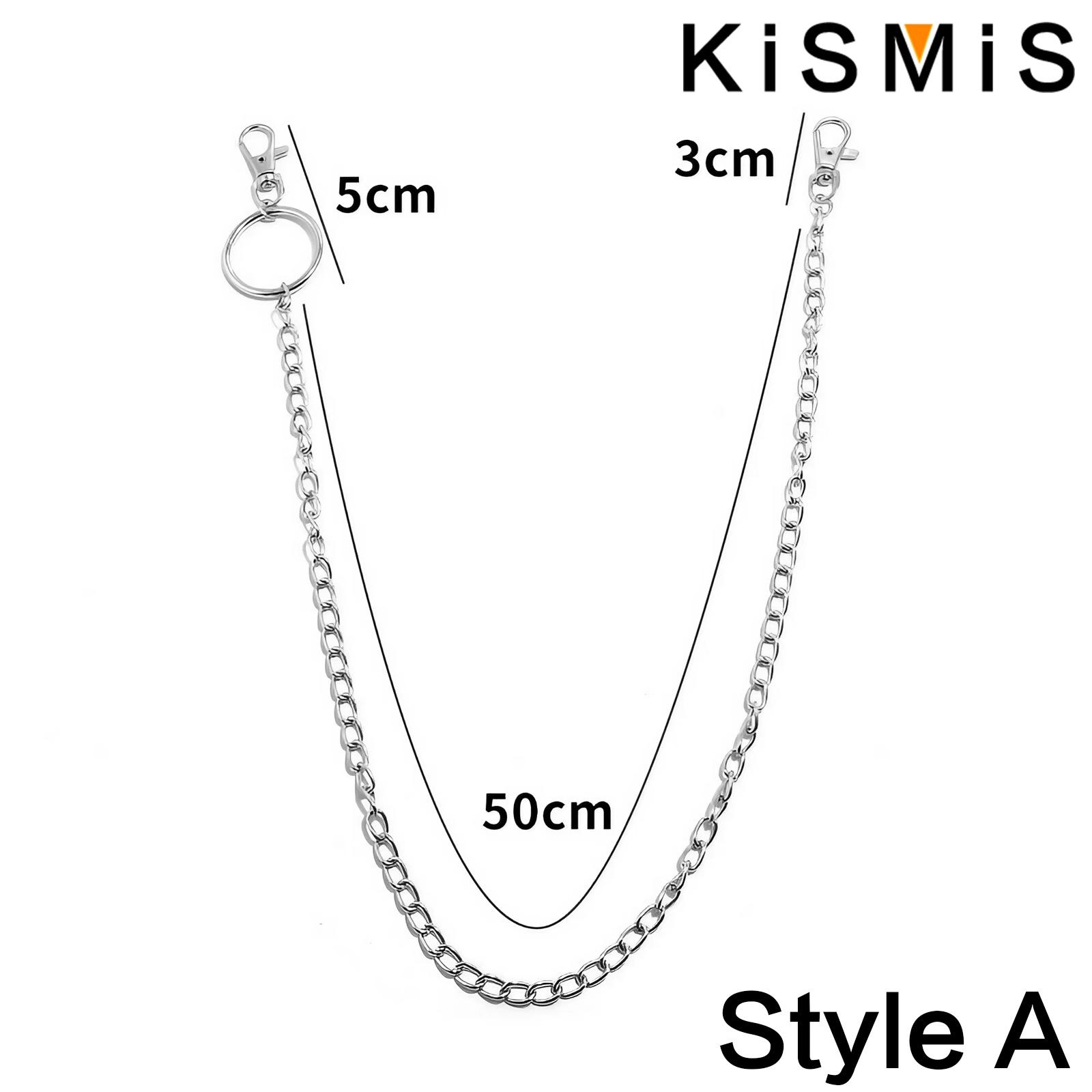 KISMIS 1PC Punk Street keychai - огляд і ціна Body Jewelry Men