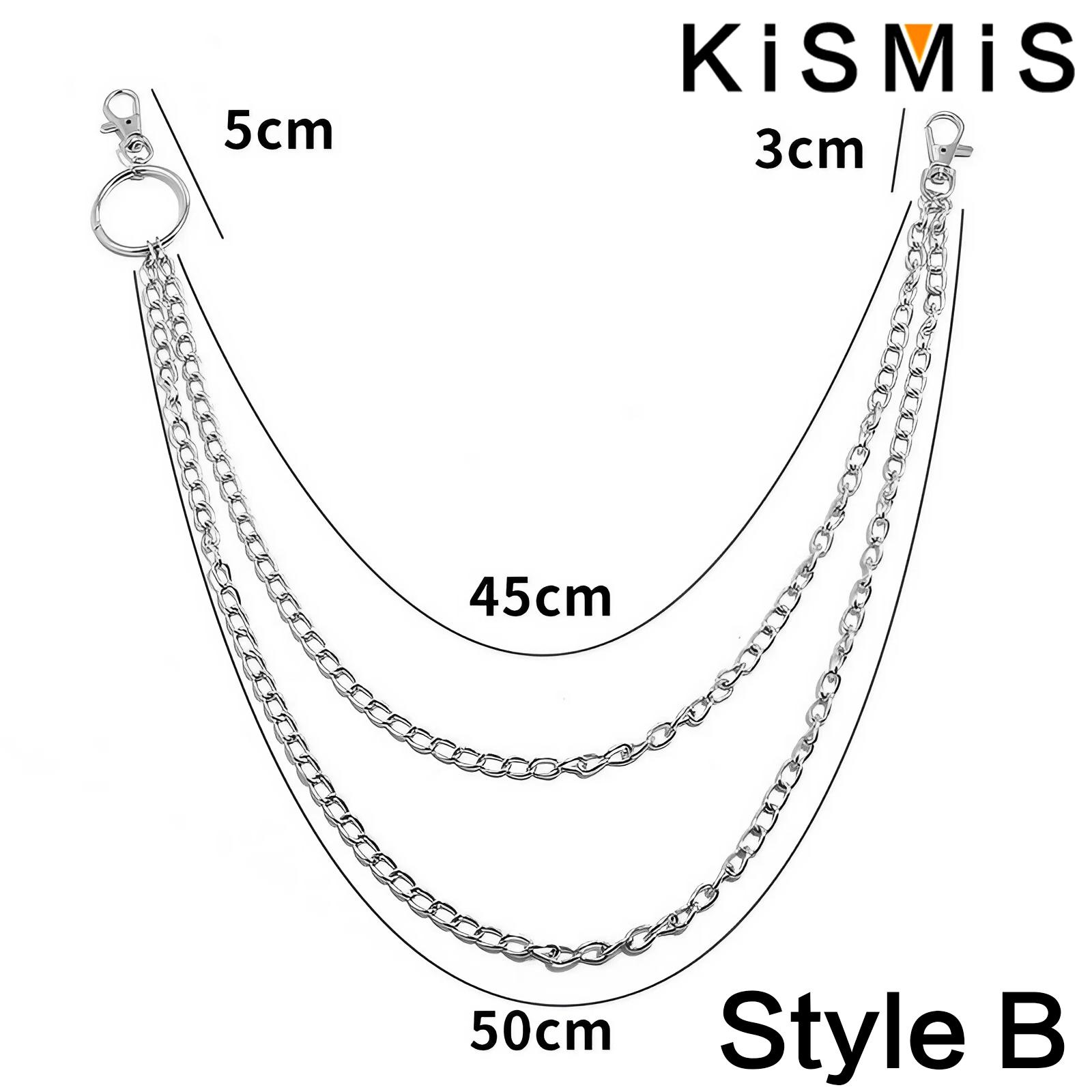 KISMIS 1PC Punk Street keychai - огляд і ціна Body Jewelry Men