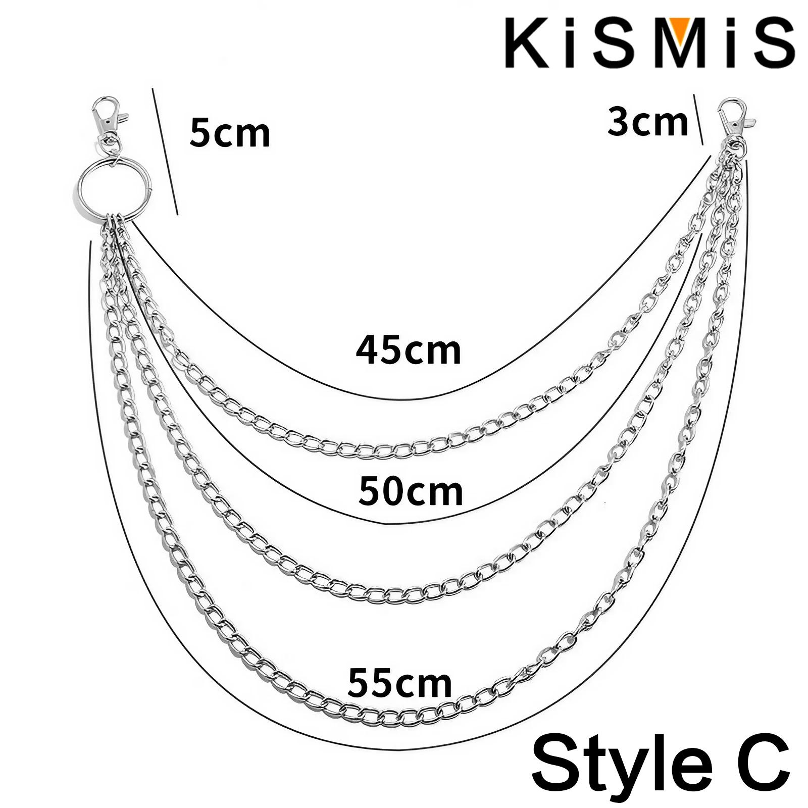 KISMIS 1PC Punk Street keychai - огляд і ціна Body Jewelry Men