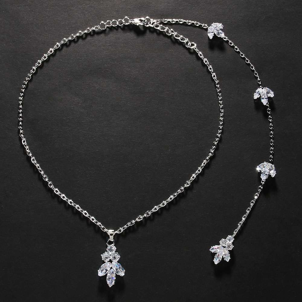 Back Chain Rhinestone Pendant  - огляд і ціна Body Jewelry For Backless Dress