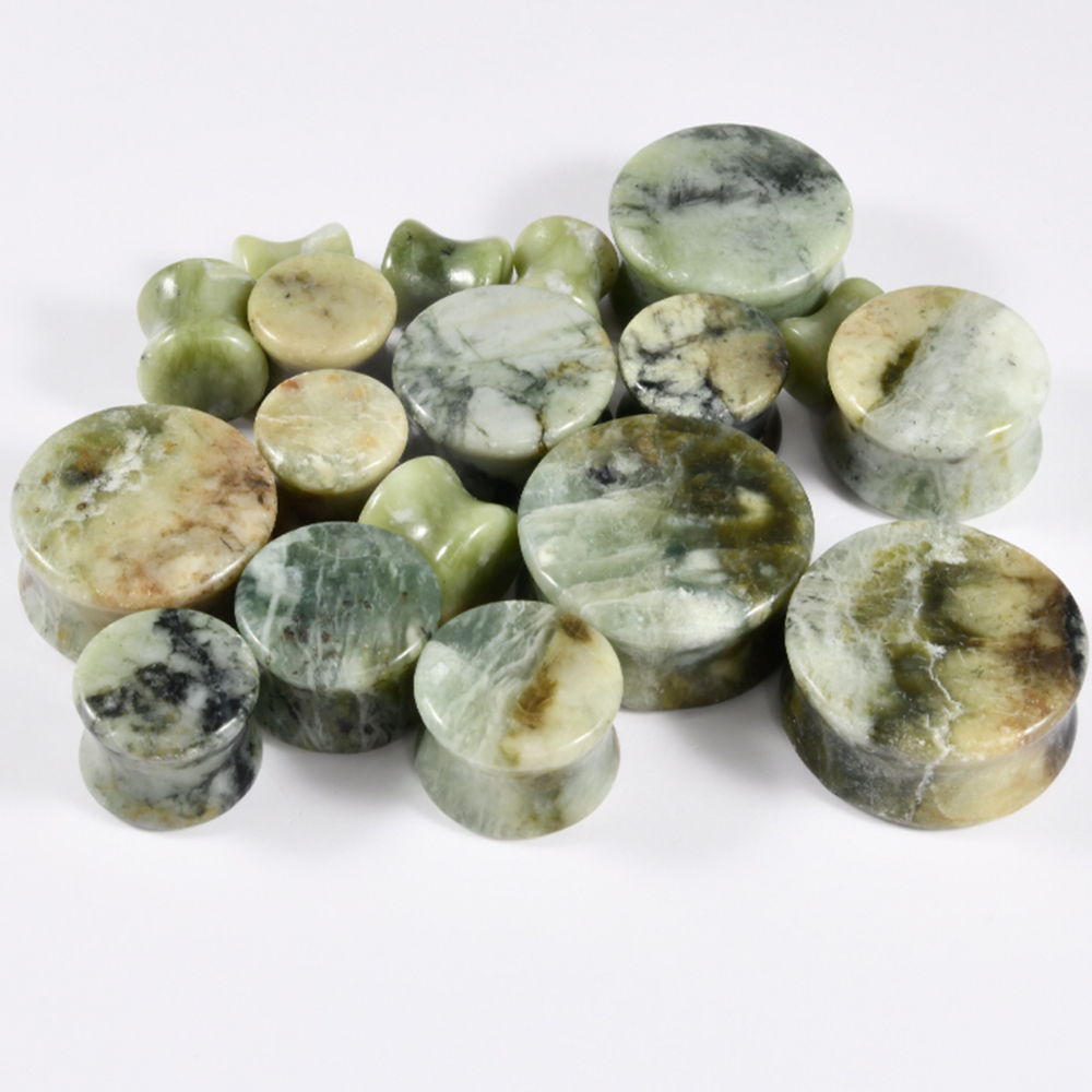 1-2PCS Nature Green-yellow Jad - огляд і ціна Yellow Body Jewelry