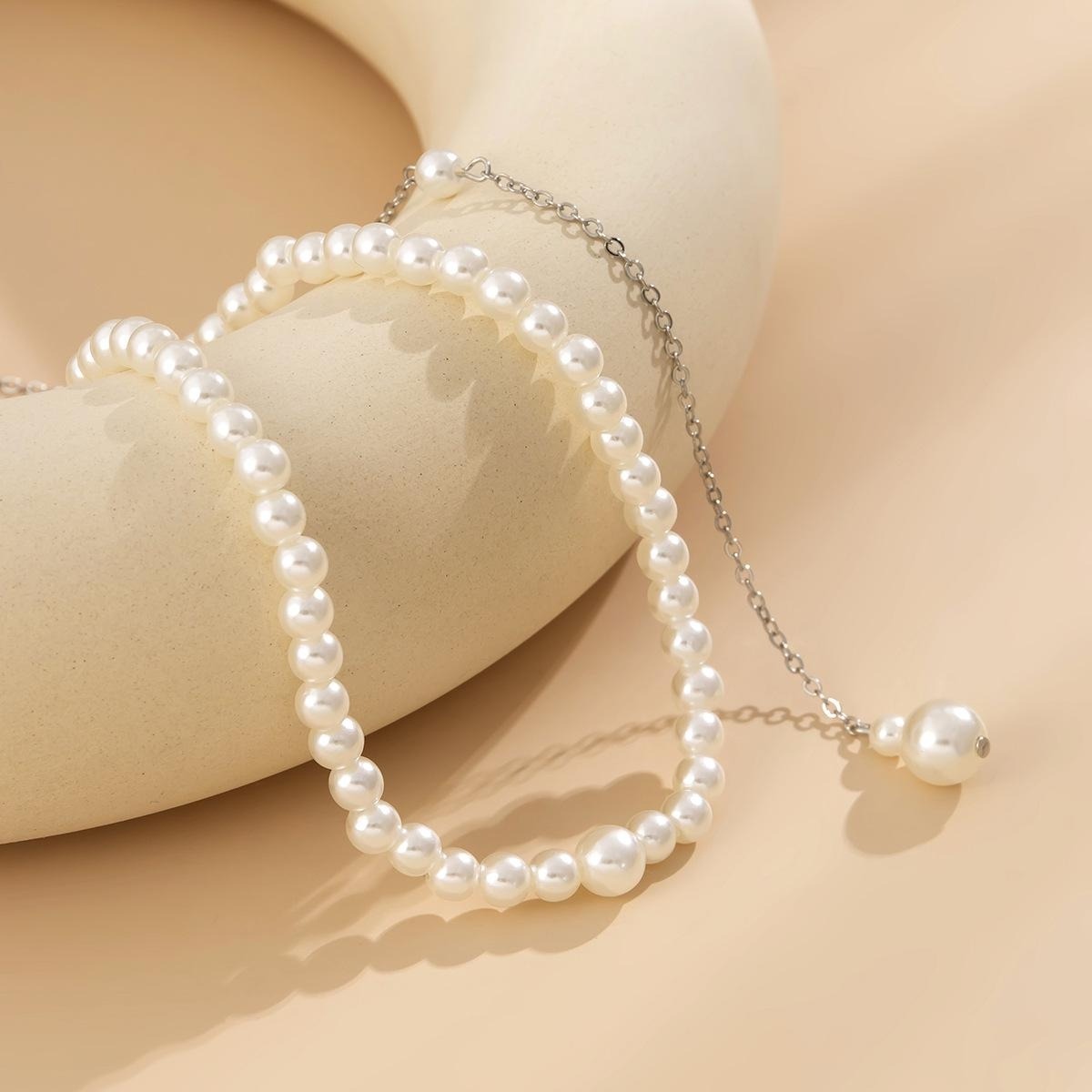 Exquisite Imitation Pearls Lon - огляд і ціна Body Jewelry For Backless Dress