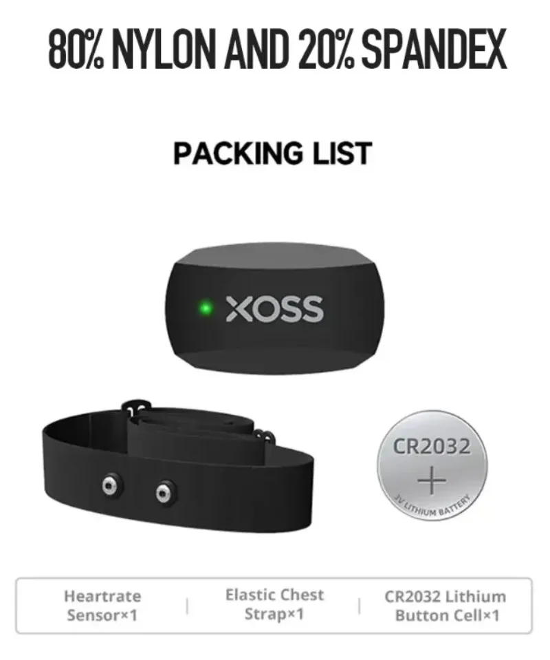 XOSS X2 Chest Strap Heart Sens - огляд і ціна Body Jewelry Harness
