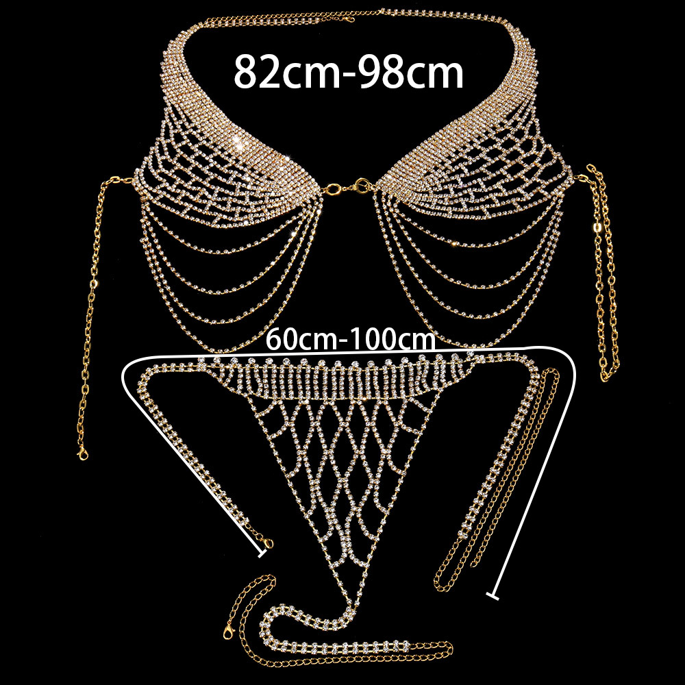 Stonefans Tassel Underwear Rhi - огляд і ціна Body Jewelry Harness