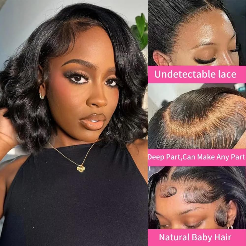 Short Bob Human Hair Body Wave - огляд і ціна Body Jewelry Underwear