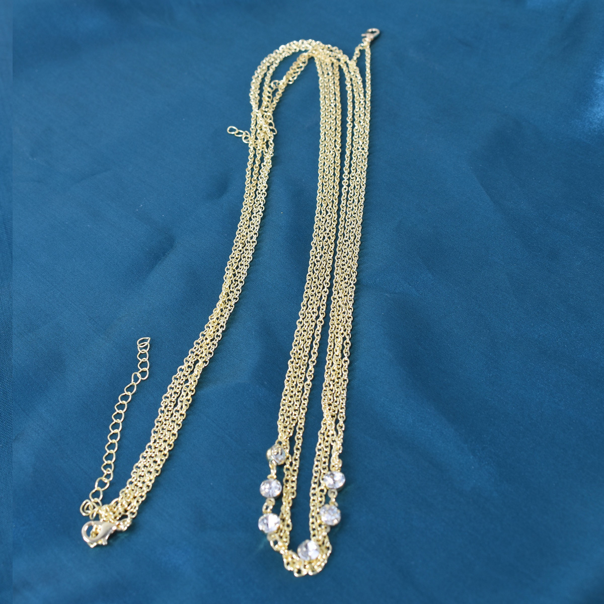 Round Crystal Chest Chain Low  - огляд і ціна Body Jewelry Harness