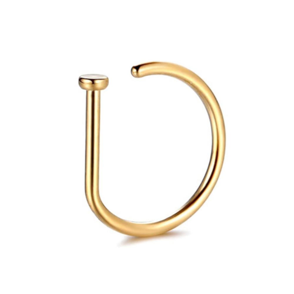 1PC Woman Man Fake Nose Rings  - огляд і ціна Body Jewelry Nose Studs
