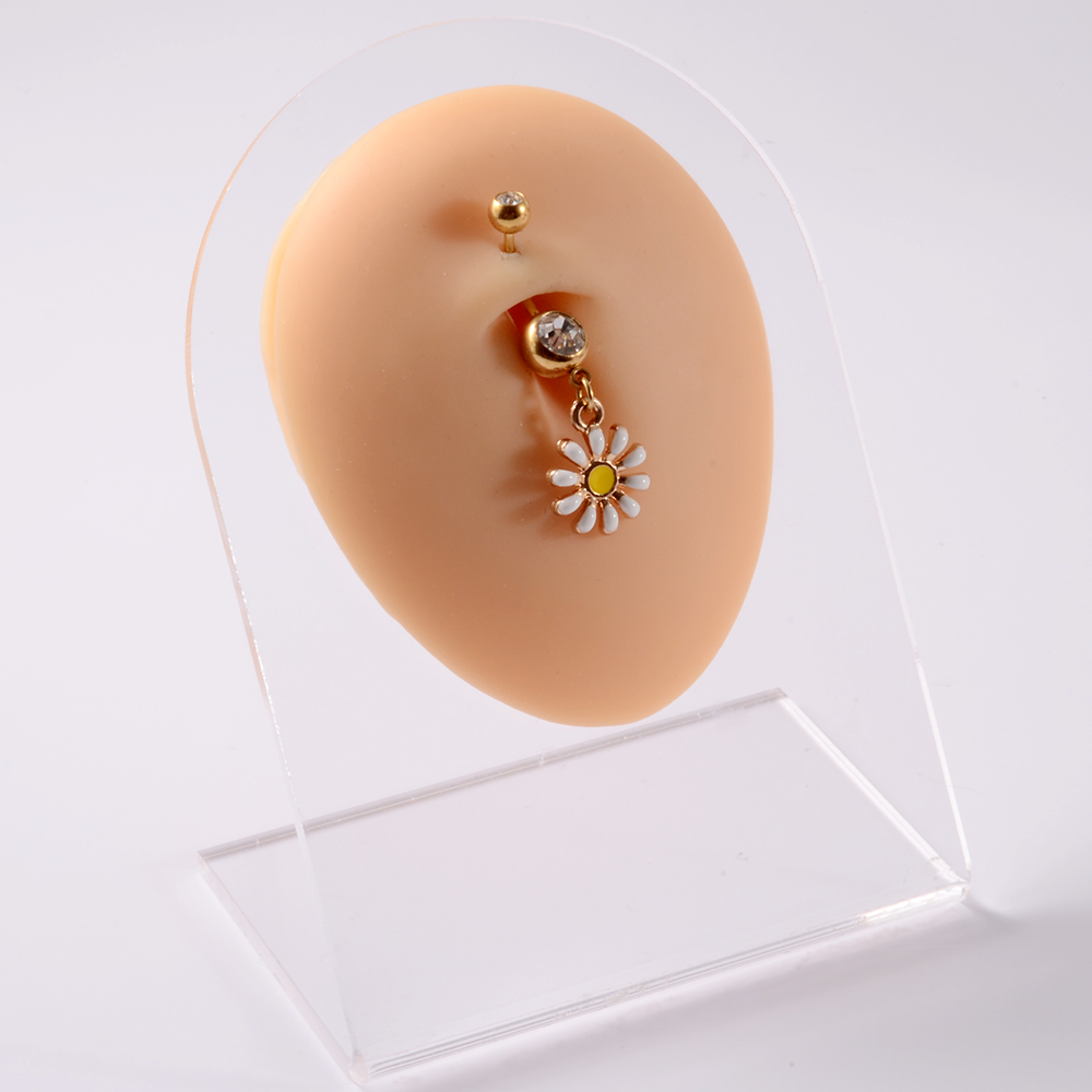 361L Surgical Steel Daisy Flow - огляд і ціна Yellow Body Jewelry