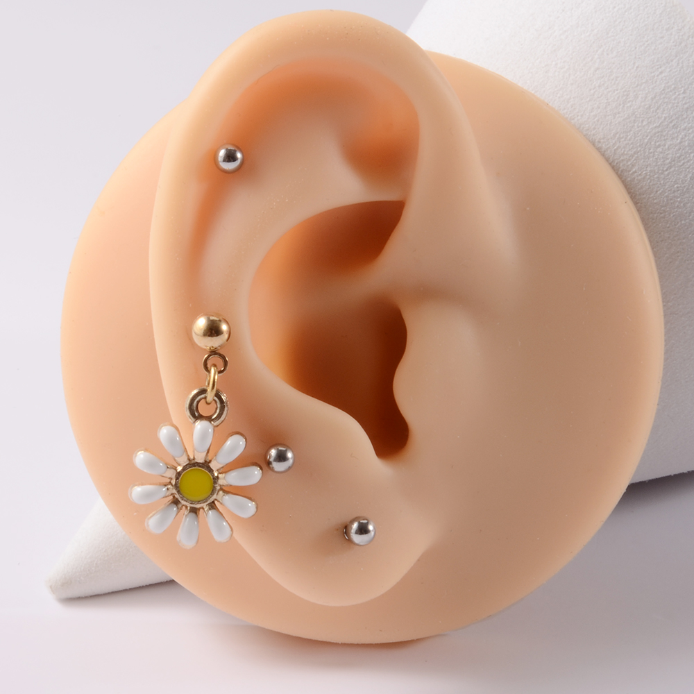 361L Surgical Steel Daisy Flow - огляд і ціна Yellow Body Jewelry