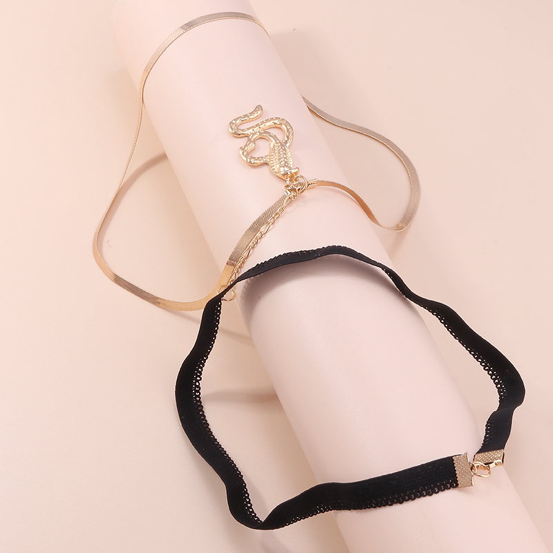 Aihua Bohemian Gold Color Leg  - огляд і ціна Body Jewelry Harness