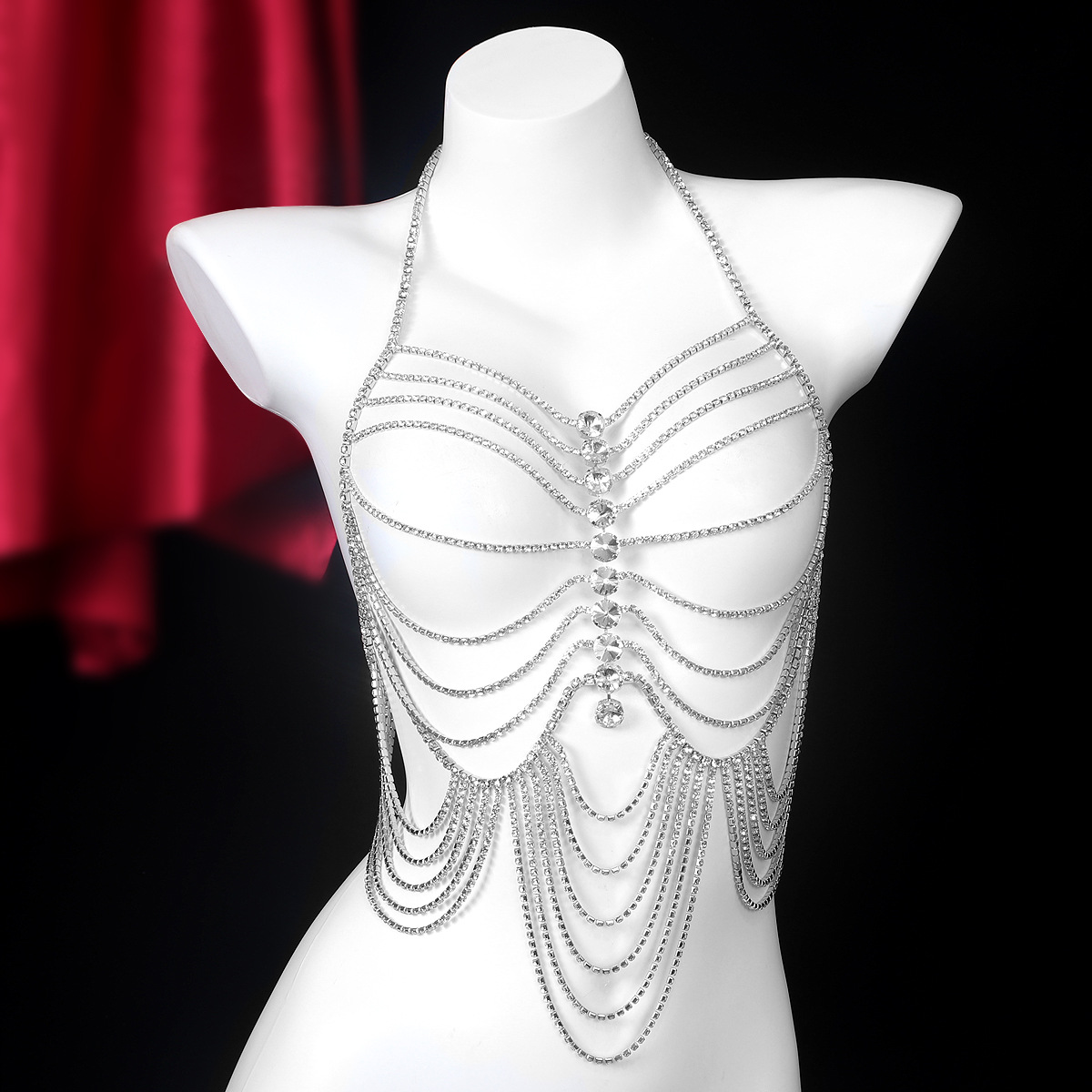 Luxurious Stripe Tassels Retro - огляд і ціна Body Jewelry Harness