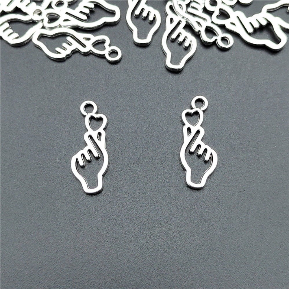 10-100pcs Finger Heart Diy Jew - огляд і ціна Body Jewelry Y2K