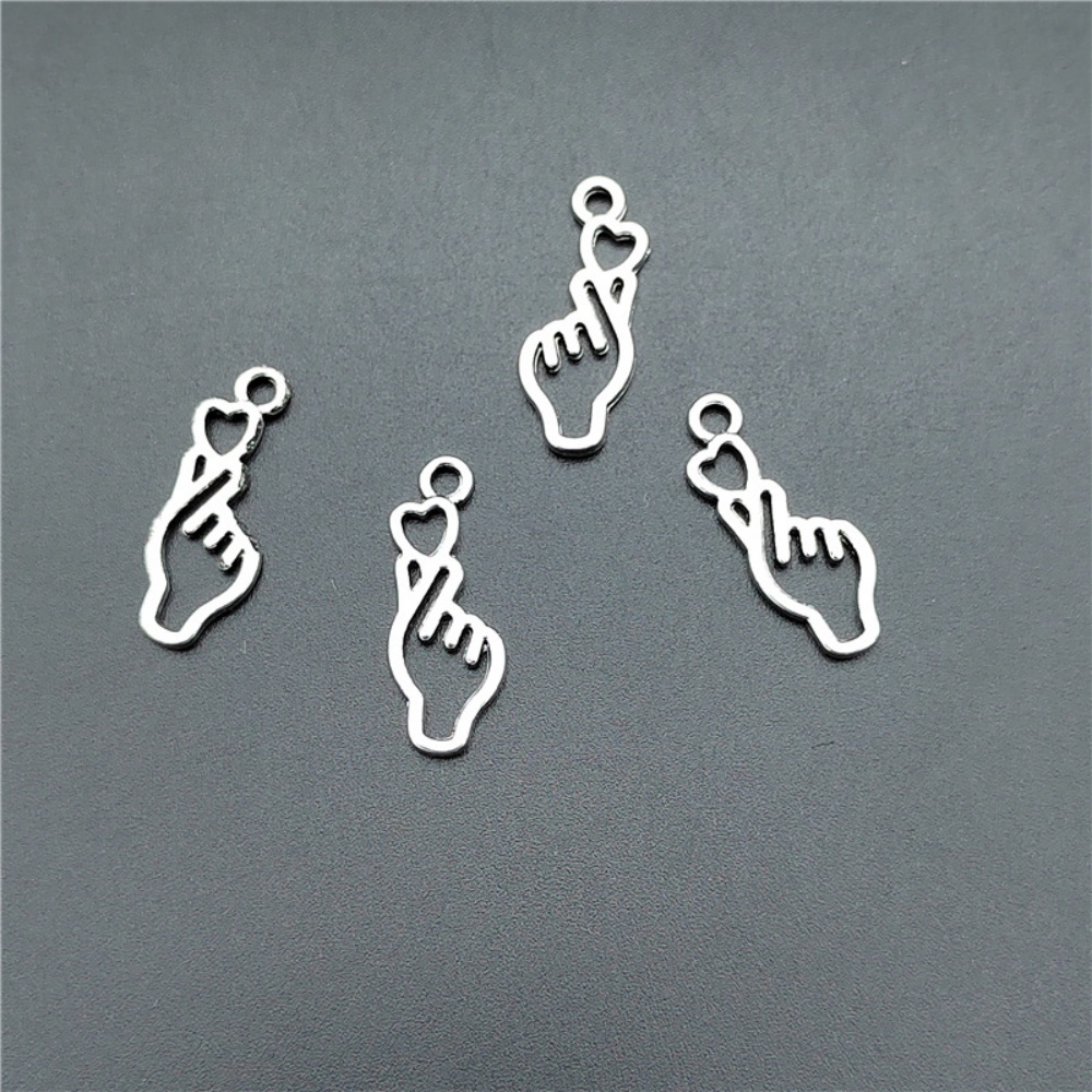 10-100pcs Finger Heart Diy Jew - огляд і ціна Body Jewelry Y2K
