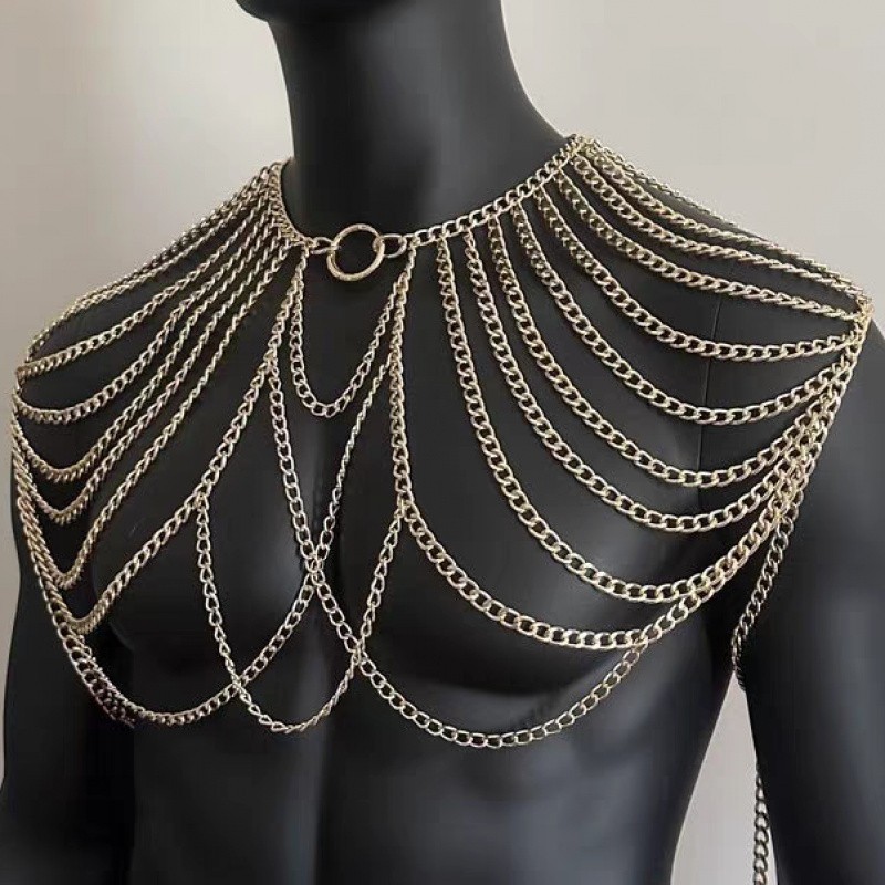 Body Chain for Men Jewelry Lan - огляд і ціна Body Jewelry Men