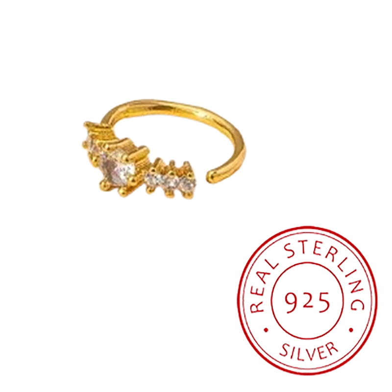 Simple Single Row Geometric S9 - огляд і ціна Yellow Body Jewelry