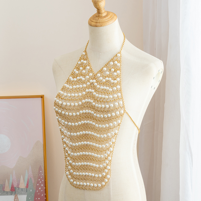 Hazem Body Chains Bra Festival - огляд і ціна Body Jewelry For Backless Dress