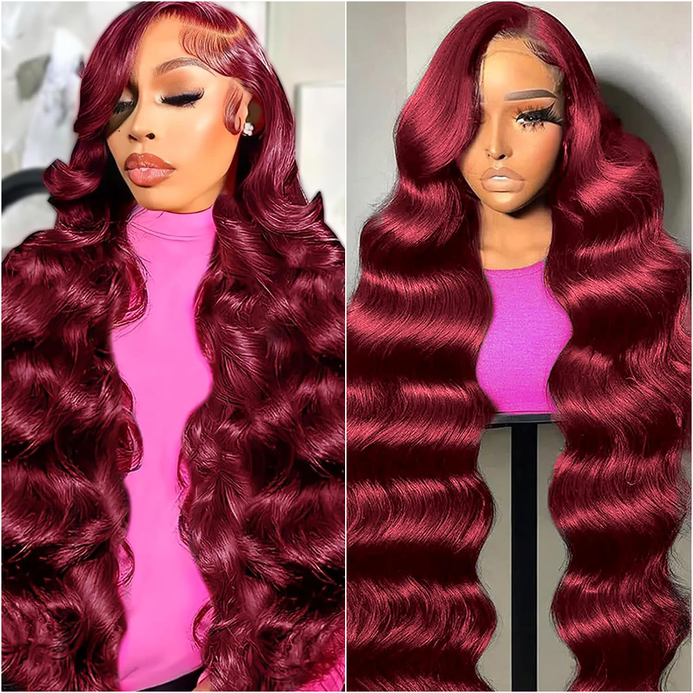 Burgundy 13x6 HD Lace Frontal  - огляд і ціна Body Jewelry Underwear