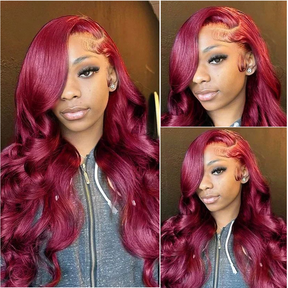 Burgundy 13x6 HD Lace Frontal  - огляд і ціна Body Jewelry Underwear