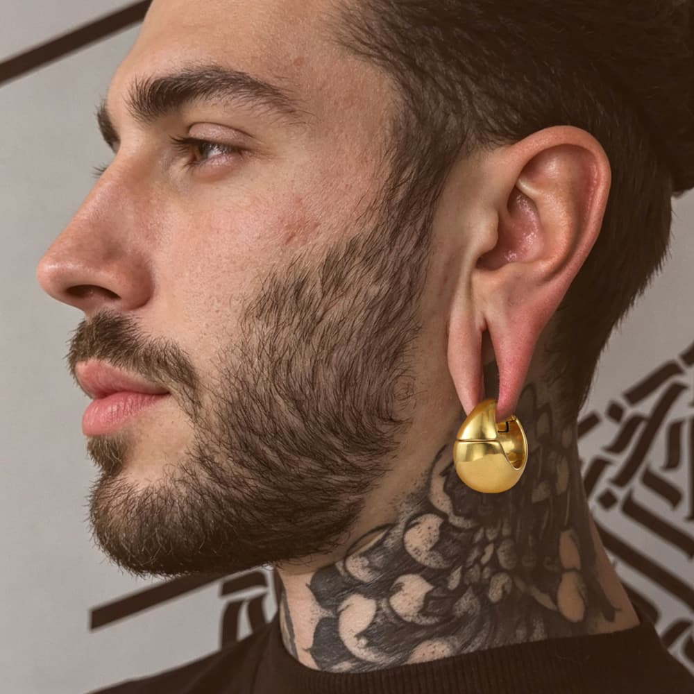 Giga 1/2Pcs 10mm Vintage Thick - огляд і ціна Body Jewelry Hangers