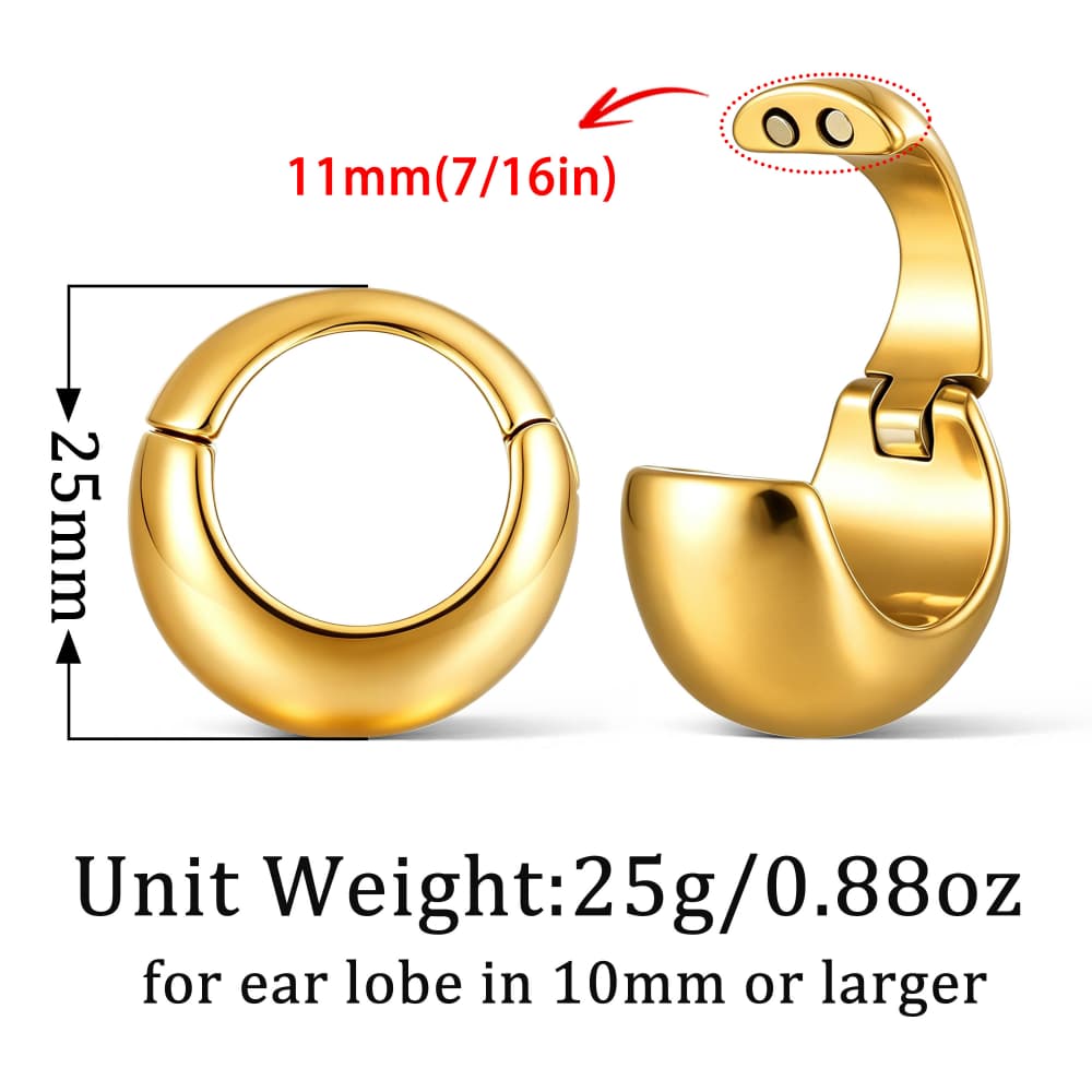 Giga 1/2Pcs 10mm Vintage Thick - огляд і ціна Body Jewelry Hangers