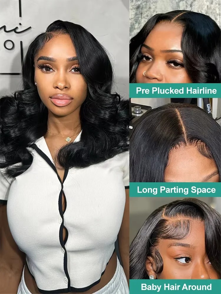 Body Wave Bob Wig Human Hair 1 - огляд і ціна Body Jewelry Underwear