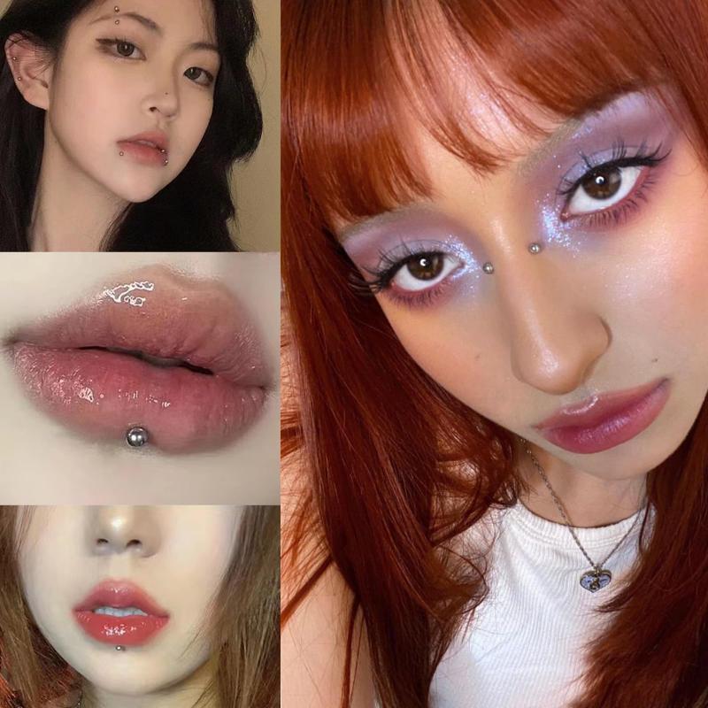 321pcs Non Piercing Lip Studs  - огляд і ціна Body Jewelry Nose Studs