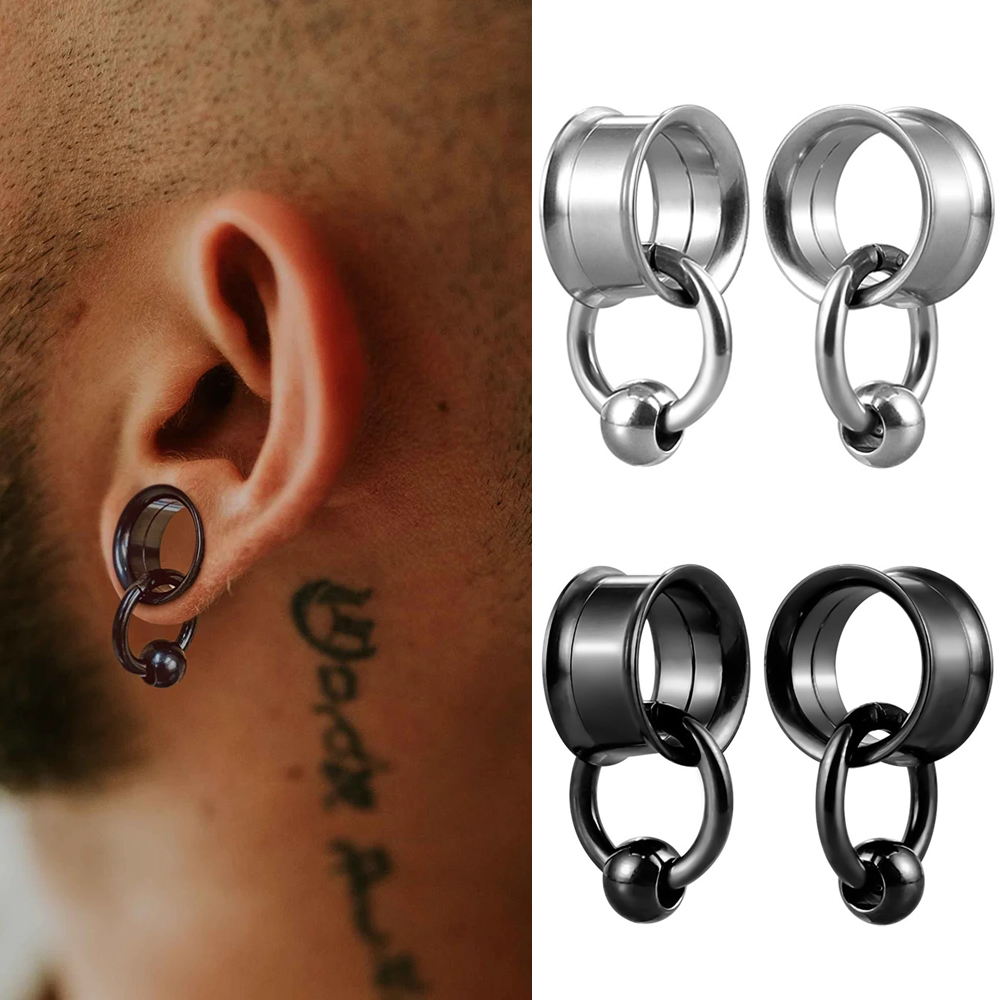 2PC/Set Stainless Steel Round  - огляд і ціна Body Jewelry Hangers