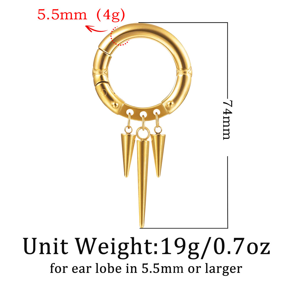 Giga 1/2Pcs Stainless Steel Ea - огляд і ціна Body Jewelry Hangers
