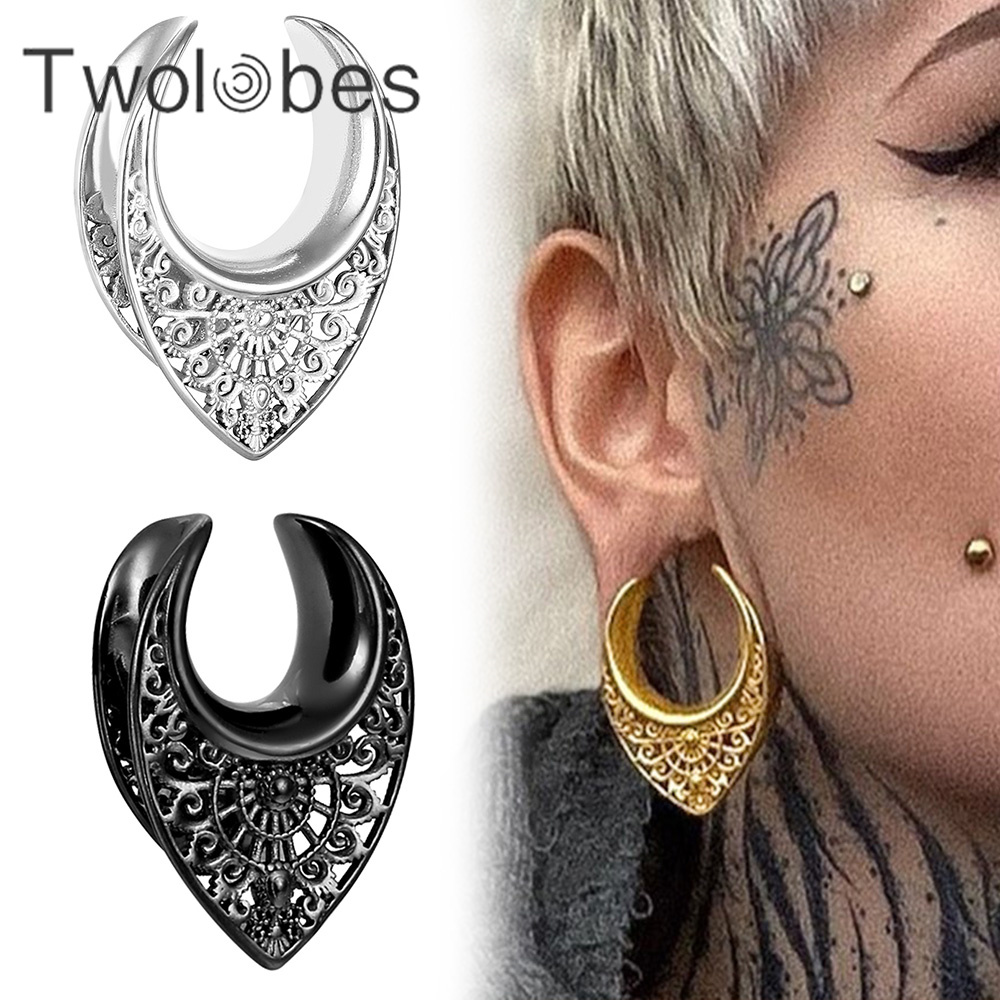 Twolobes 2PCS Vintage 316 Stai - огляд і ціна Body Jewelry Hangers