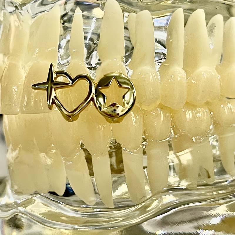 Punk Hip Hop Hollow Heart Teet - огляд і ціна Body Jewelry Men