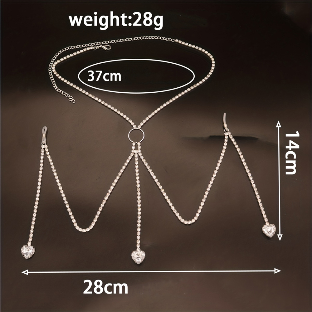 Exquisite Fashion Shining Rhin - огляд і ціна Body Jewelry Harness