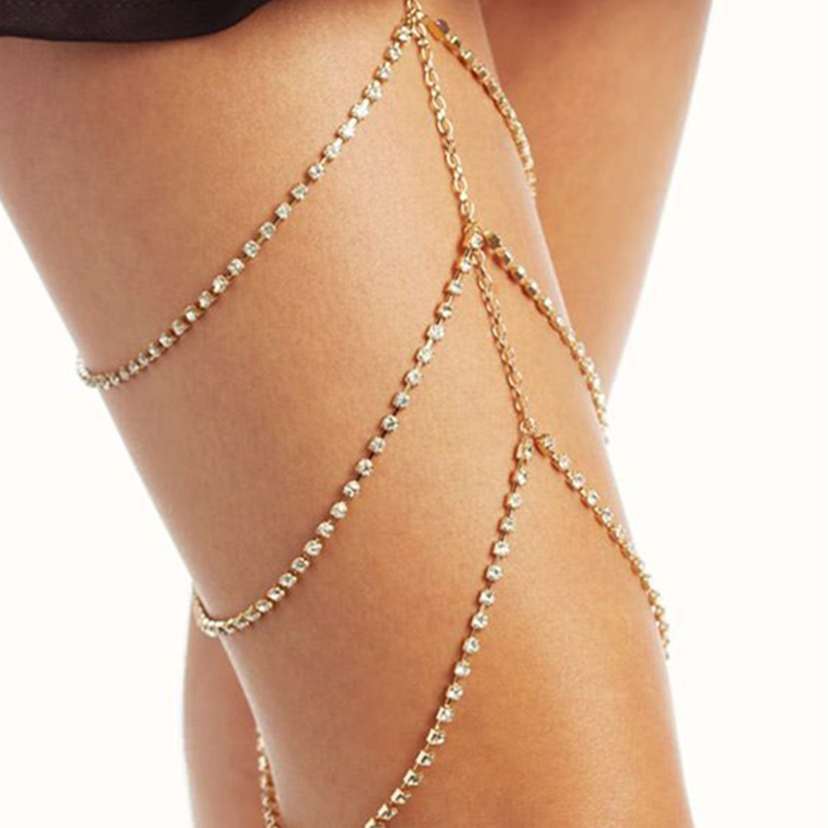 Thigh Chain Multilayer Claw Me - огляд і ціна Body Jewelry Thigh Chain