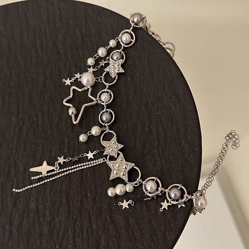 New Korean Shiny Rhinestone St - огляд і ціна Body Jewelry Y2K