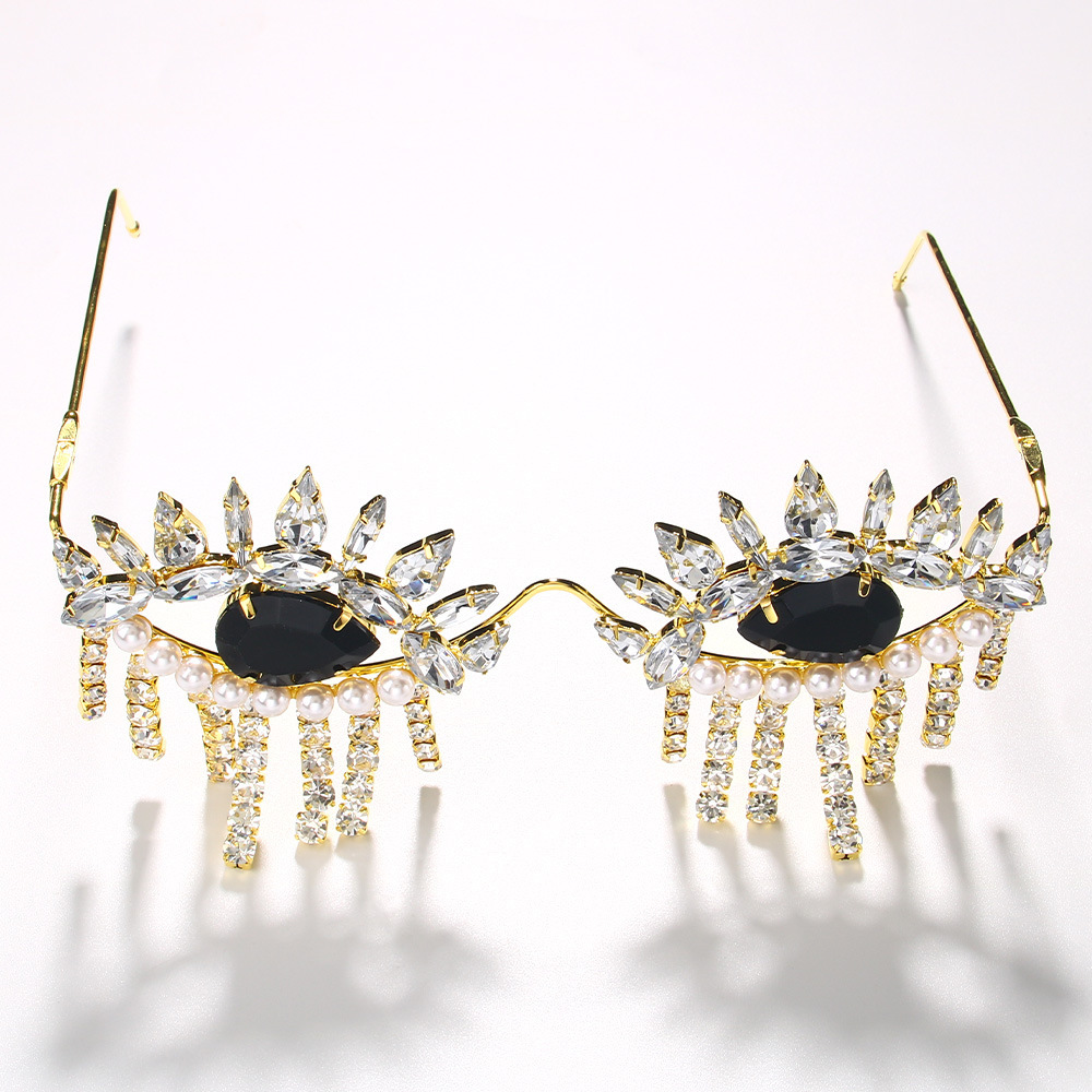 Stonefans Tassel Glasses Frame - огляд і ціна Body Jewelry Y2K