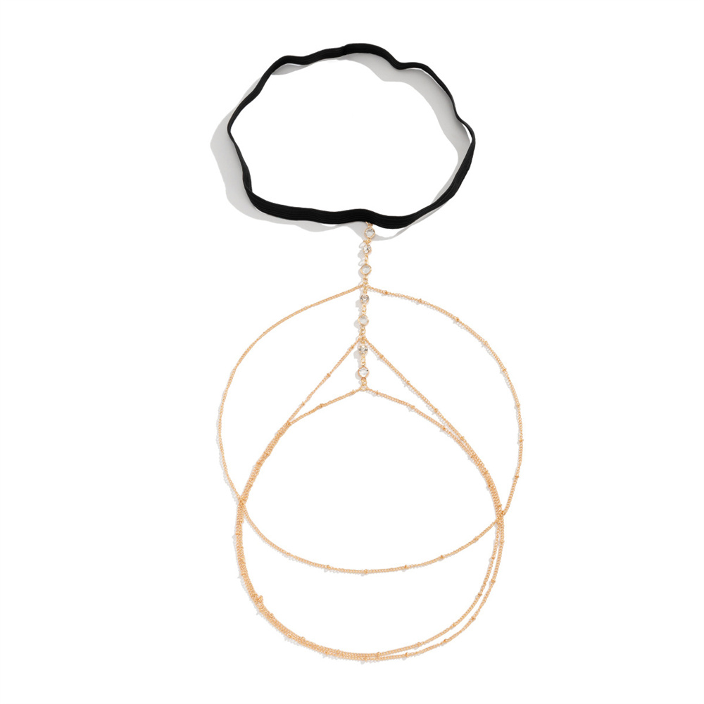 Boho Elastic Band Crystal Leg  - огляд і ціна Body Jewelry Thigh Chain