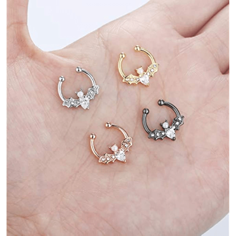 EVISPOL Cute Halloween Bat Fau - огляд і ціна Body Jewelry Nose Studs