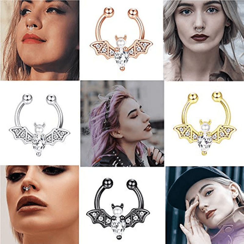 EVISPOL Cute Halloween Bat Fau - огляд і ціна Body Jewelry Nose Studs