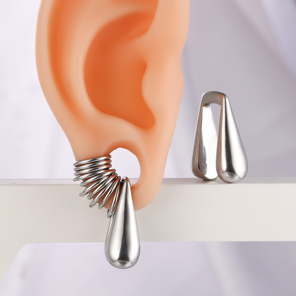 Casvort 2PCS 9mm Water Droplet - огляд і ціна Body Jewelry Hangers