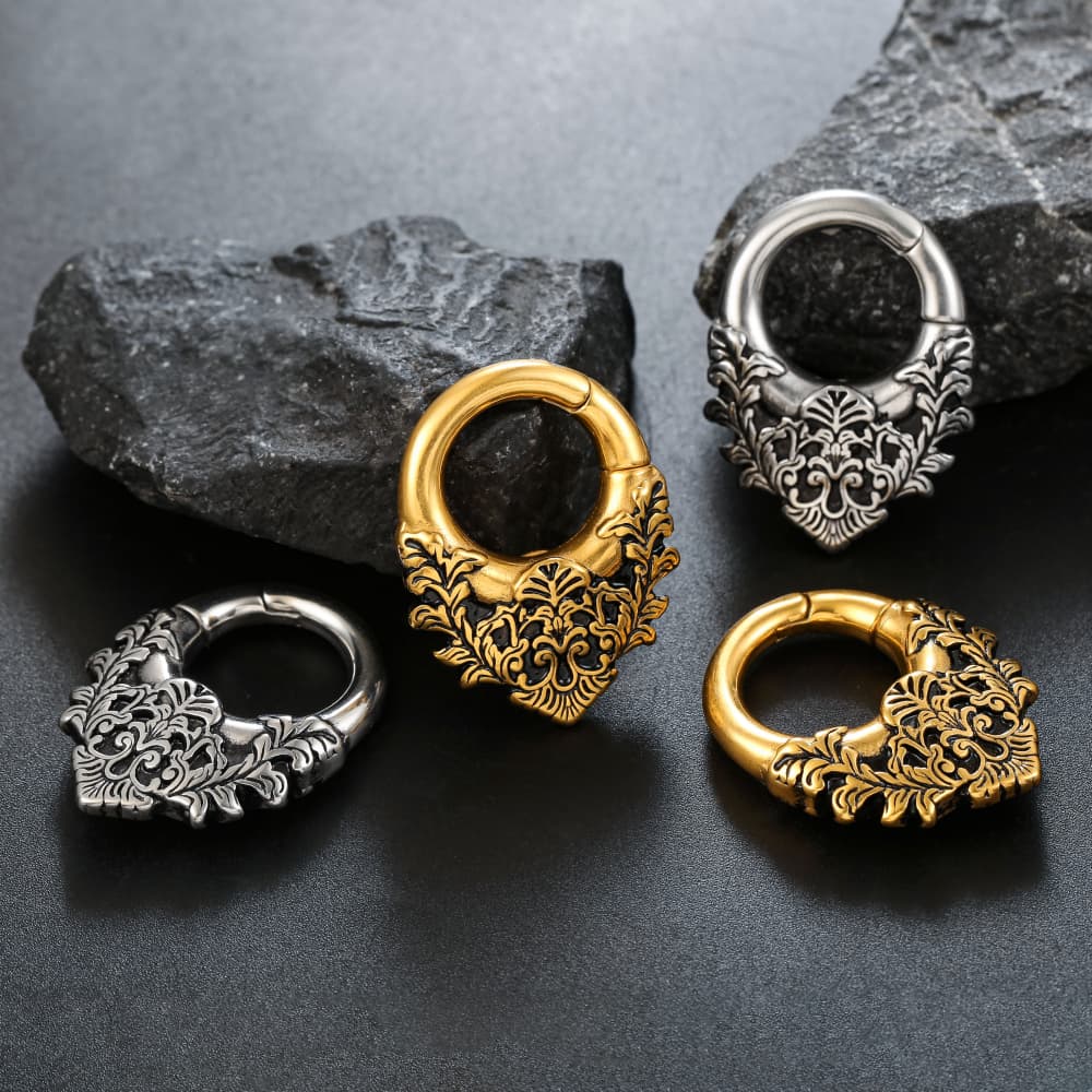 Giga 1/2Pcs Vintage 5mm(4g) Fl - огляд і ціна Body Jewelry Hangers