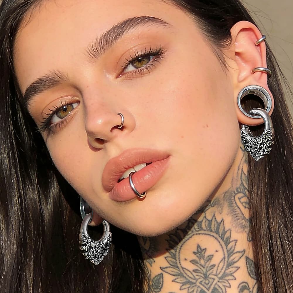 Giga 1/2Pcs Vintage 5mm(4g) Fl - огляд і ціна Body Jewelry Hangers
