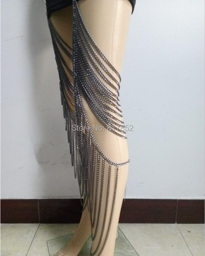 Fashion WRB89 Women Gold colou - огляд і ціна Body Jewelry Thigh Chain