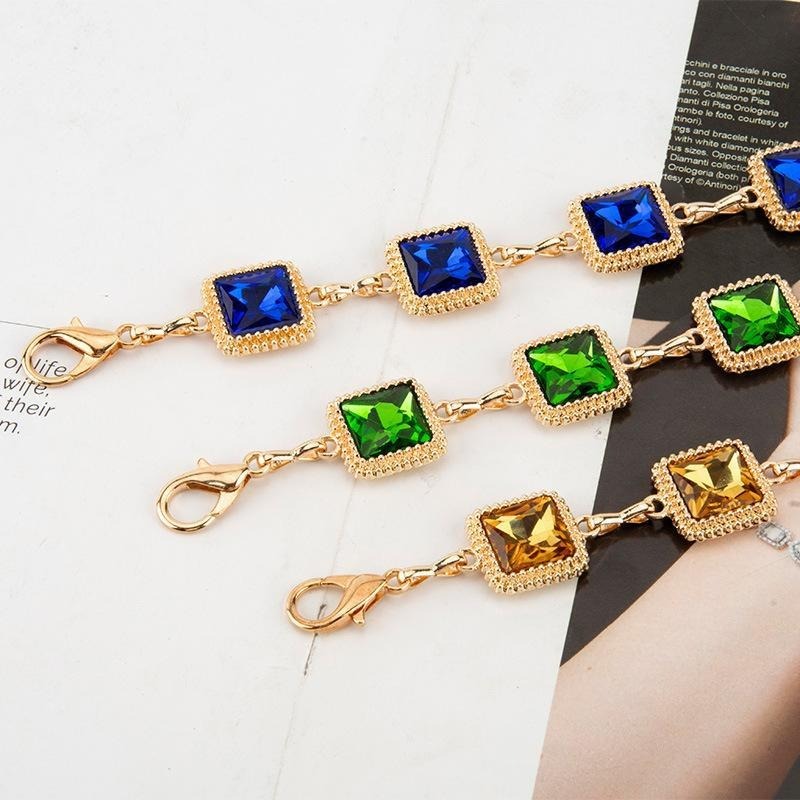 Retro Blue Green Yellow Diamon - огляд і ціна Yellow Body Jewelry